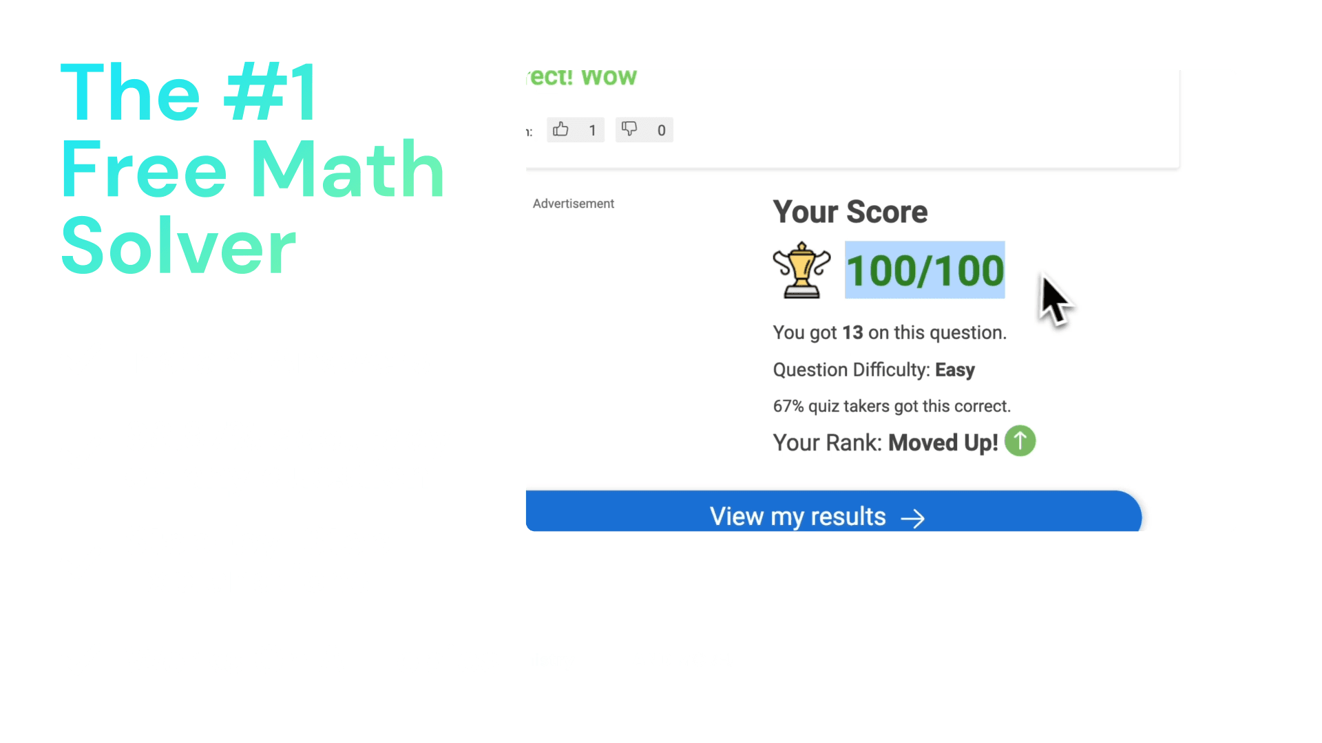 Math Solver Scanner Example Video